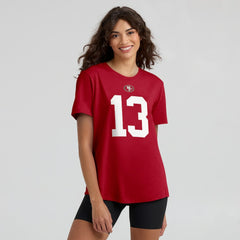 Brock Purdy San Francisco 49ers Women's Player Name & Number T-Shirt - Scarlet | Nike cheap