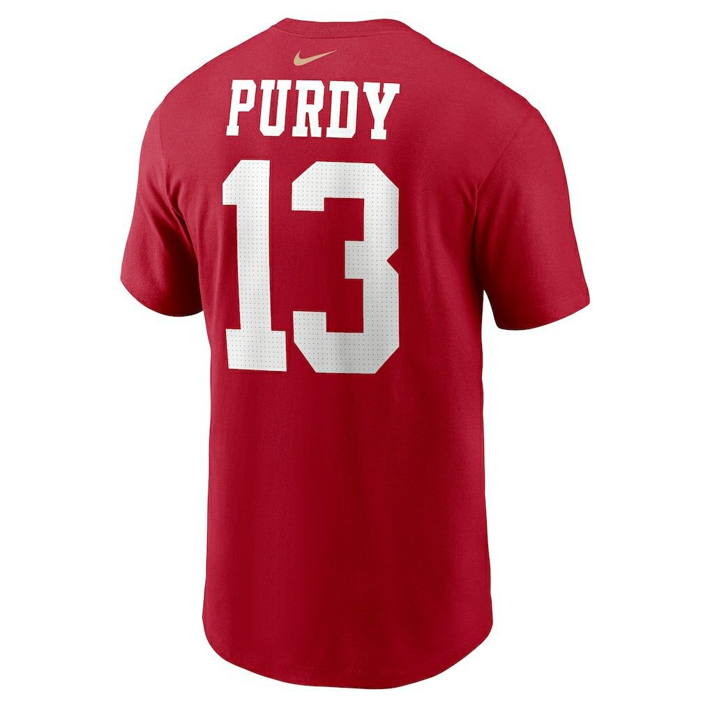 Brock Purdy San Francisco 49ers Player Name & Number T-Shirt - Scarlet | Nike discount