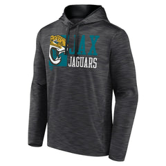 Jacksonville Jaguars Never Quit Hoodie - Heather Charcoal sale