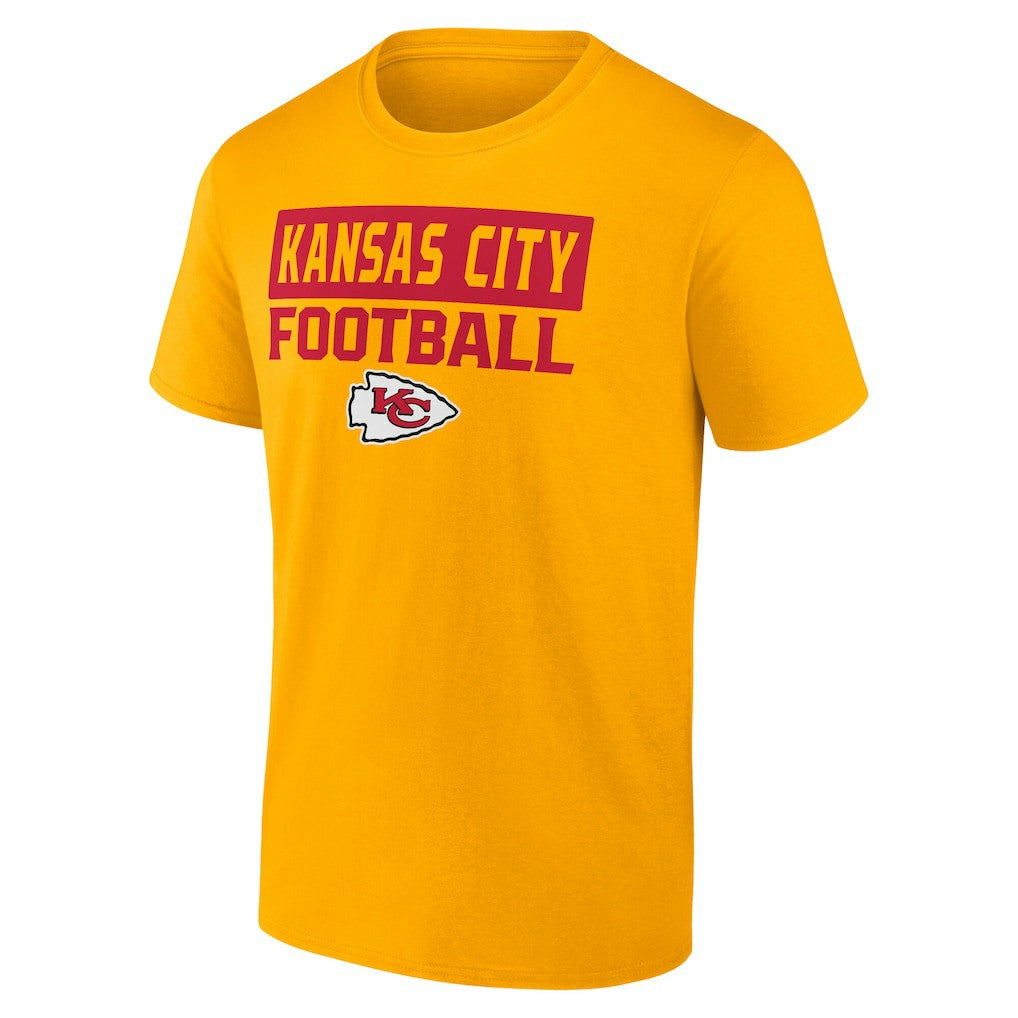 Kansas City Chiefs Serve T-Shirt - Gold discount