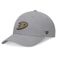 Anaheim Ducks Fanatics Extra Time Adjustable Hat Gray
