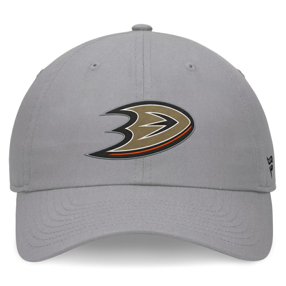 Anaheim Ducks Fanatics Extra Time Adjustable Hat Gray