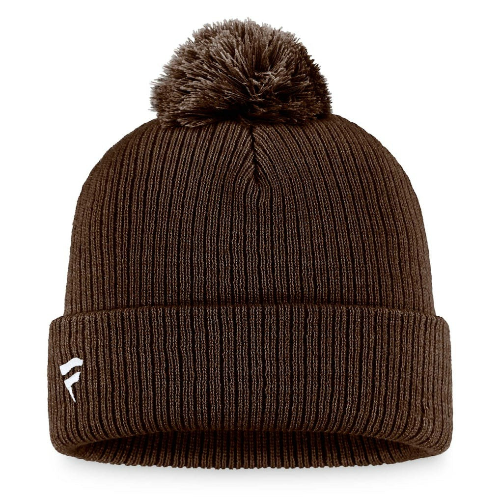 Cleveland Browns Women's Cuffed Knit Hat with Pom - Brown online