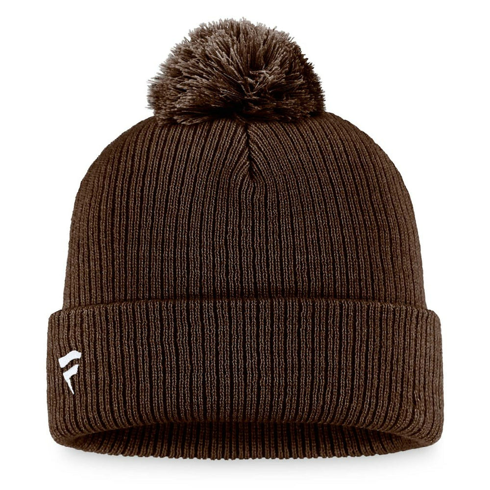 Cleveland Browns Women's Cuffed Knit Hat with Pom - Brown online