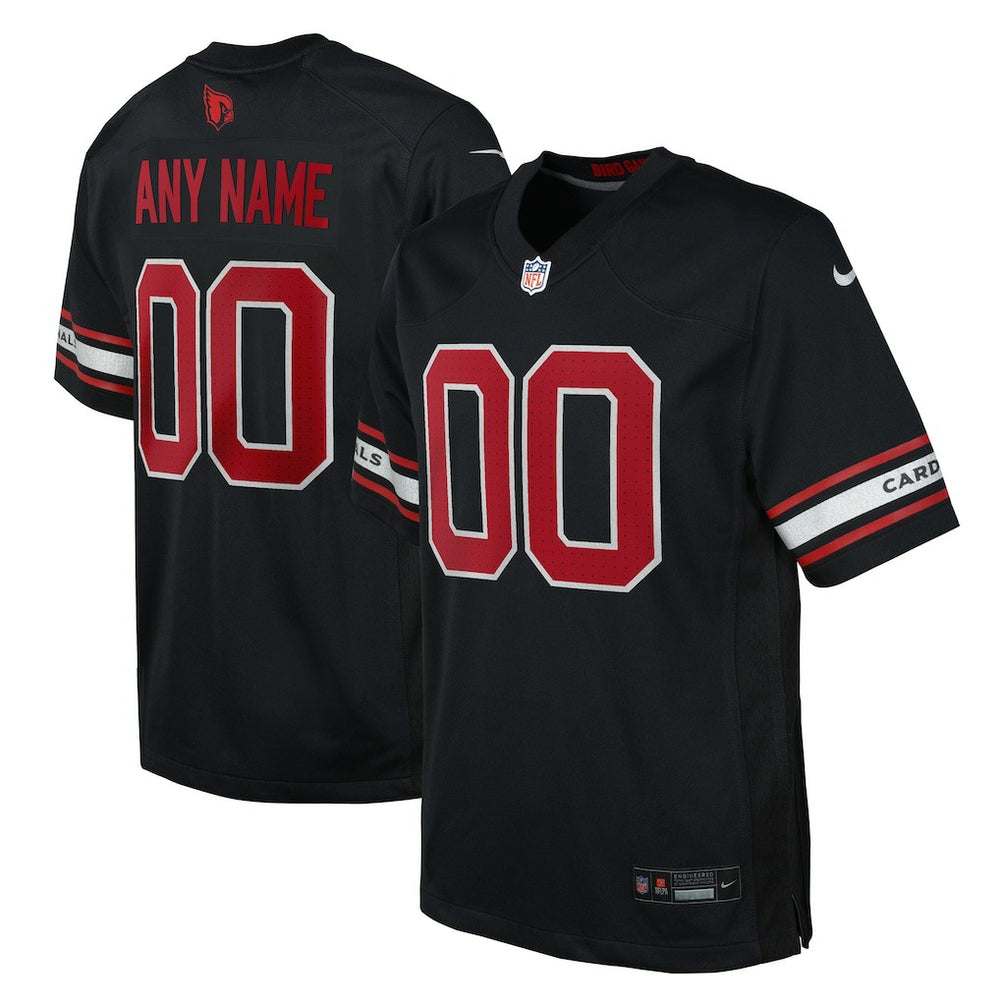 Arizona Cardinals Youth Alternate Custom Game Jersey - Black | Nike sale