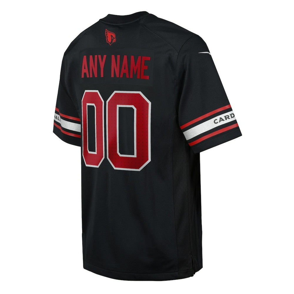 Arizona Cardinals Youth Alternate Custom Game Jersey - Black | Nike sale