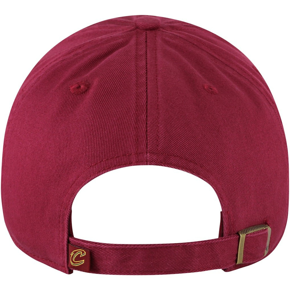 Cleveland Cavaliers '47 Core Wordmark Clean Up Adjustable Hat sale - Wine | 47 brand sale