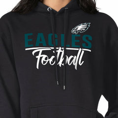 Philadelphia Eagles G-III 4Her by Carl Banks Women's Graphic Fleece Pullover Hoodie - Black outlet
