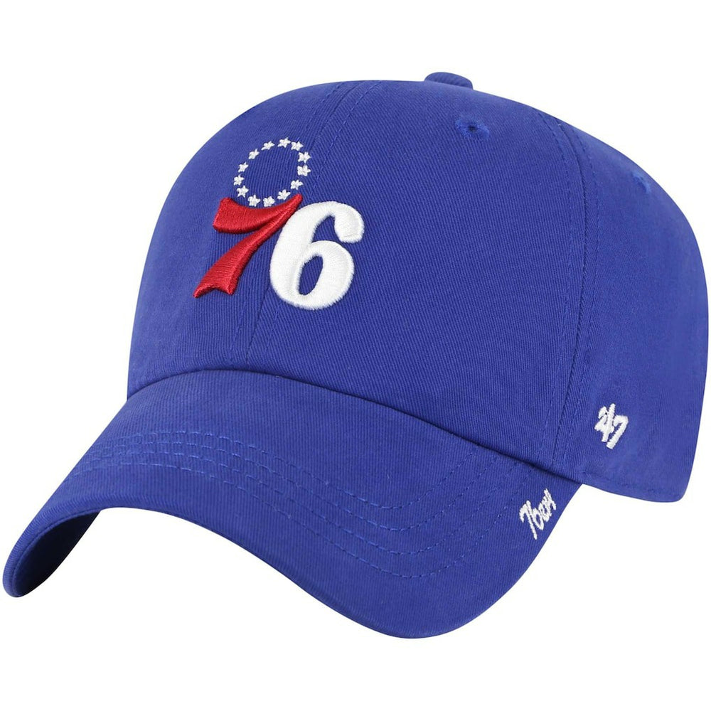 Philadelphia 76ers '47 Women's Miata Clean Up Adjustable Hat - Royal | 47 brand discount