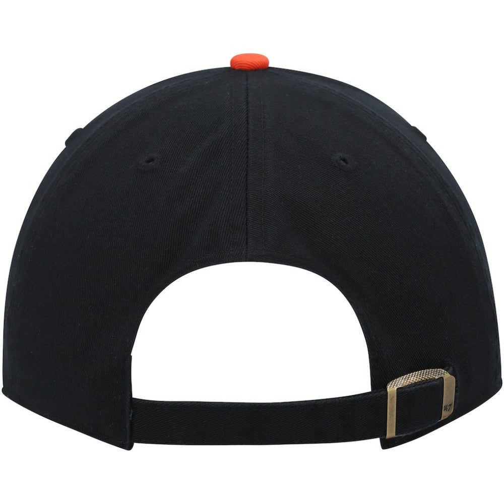 San Francisco Giants Clean Up Adjustable Hat - Black/Orange | 47 brand