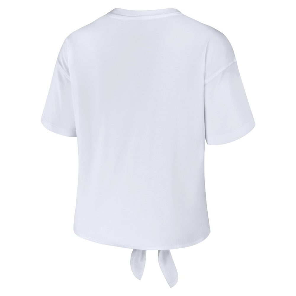 Phoenix Suns WEAR by Erin Andrews Women's Tie-Front T-Shirt - White outlet