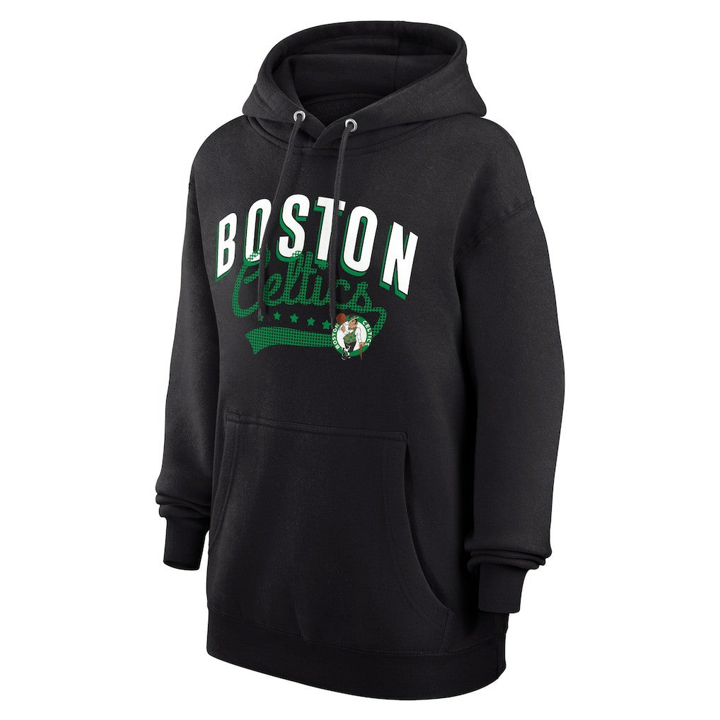 Boston Celtics G-III 4Her by Carl Banks Women's Filigree Logo Pullover Hoodie - Black shop