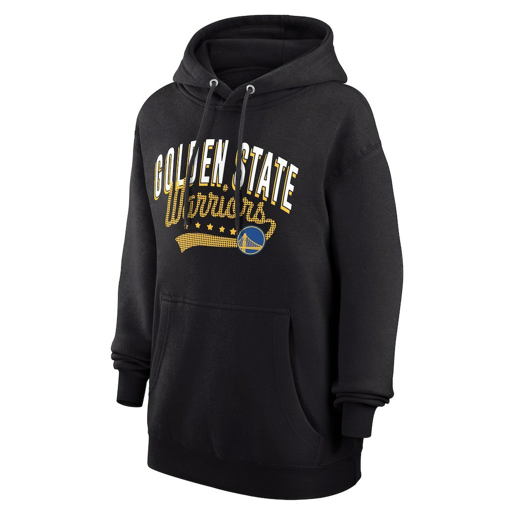 Golden State Warriors G-III 4Her by Carl Banks Women's Filigree Logo Pullover Hoodie - Black discount