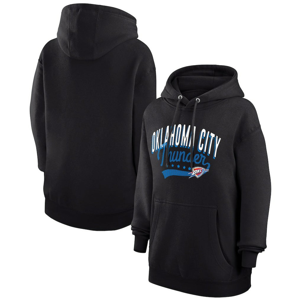 Oklahoma City Thunder G-III 4Her by Carl Banks Women's Filigree Logo Pullover Hoodie - Black discount