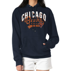 Chicago Bears G-III 4Her by Carl Banks Women's Filigree Logo Pullover Hoodie – Navy outlet