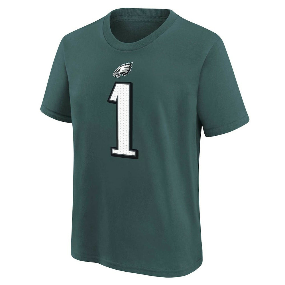 Jalen Hurts Philadelphia Eagles Youth Player Name & Number T-Shirt - Midnight Green | Nike sale