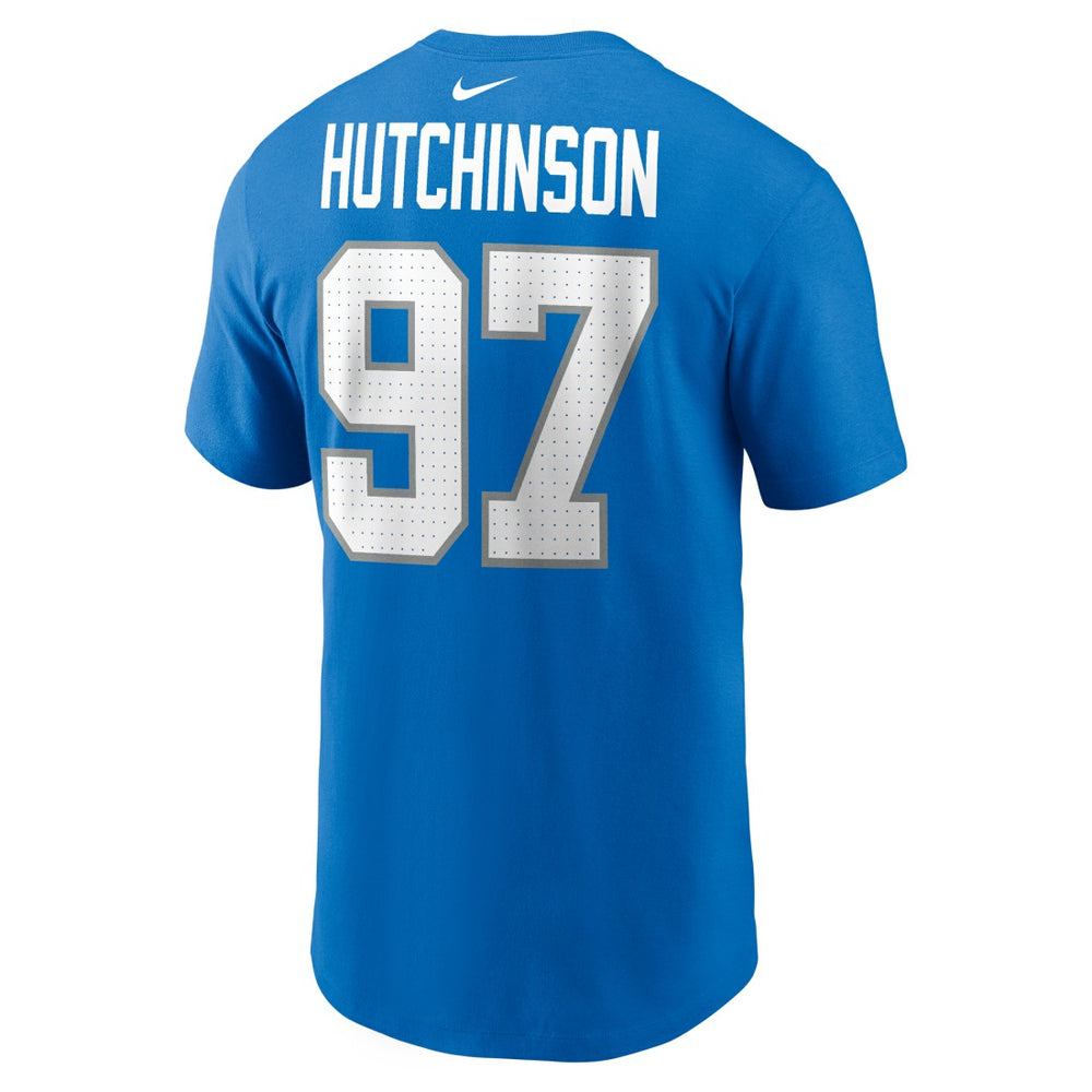 Aidan Hutchinson Detroit Lions Youth Player Name & Number T-Shirt - Blue | Nike on sale