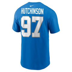 Aidan Hutchinson Detroit Lions Youth Player Name & Number T-Shirt - Blue | Nike on sale