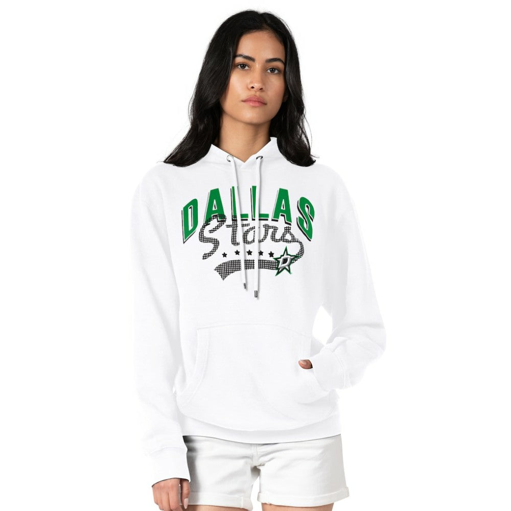 Dallas Stars G-III 4Her by Carl Banks Women's Filigree Logo Pullover Hoodie – White