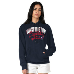 Washington Capitals G-III 4Her by Carl Banks Women's Filigree Logo Pullover Hoodie – Navy
