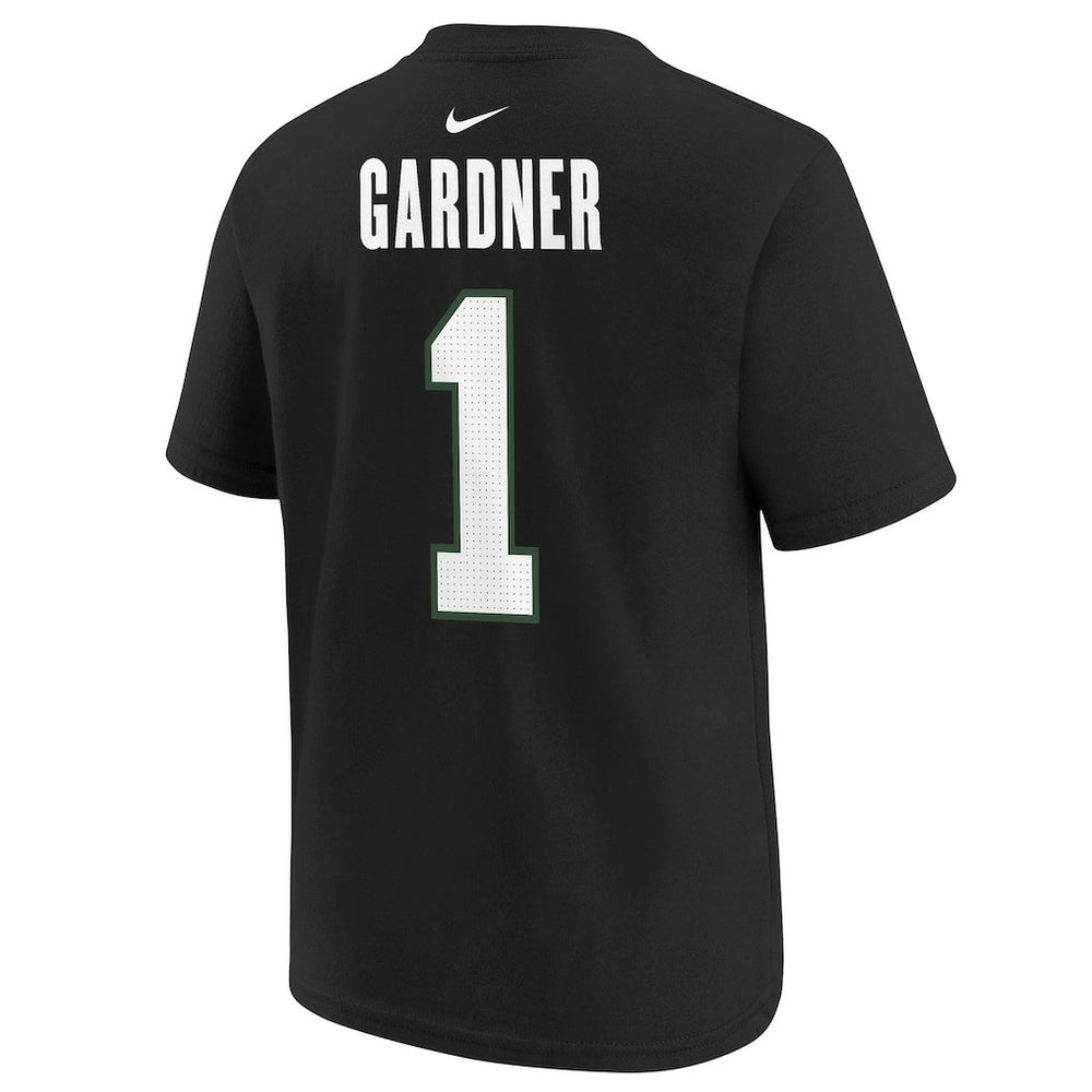 Ahmad Sauce Gardner New York Jets Youth Player Name & Number T-Shirt - Black | Nike sale