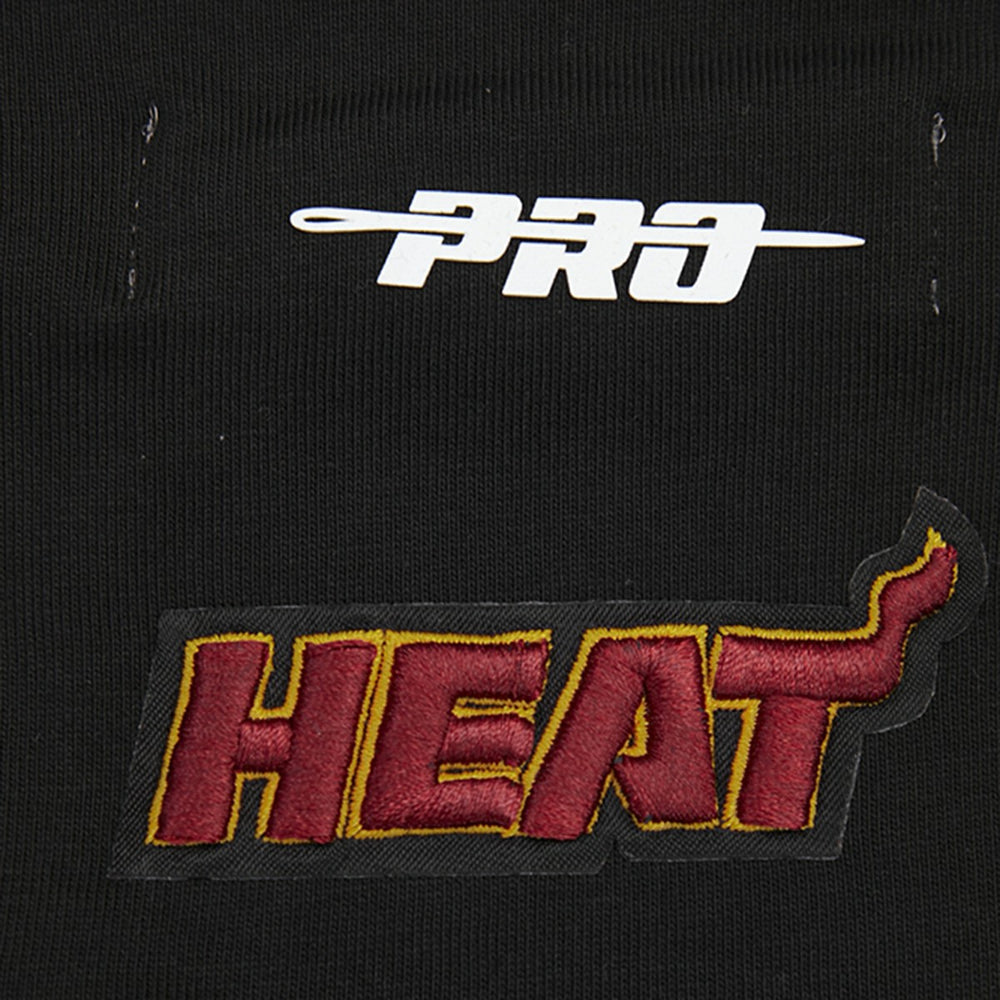 Miami Heat Pro Standard Women's Script Boyfriend T-Shirt - Black sale