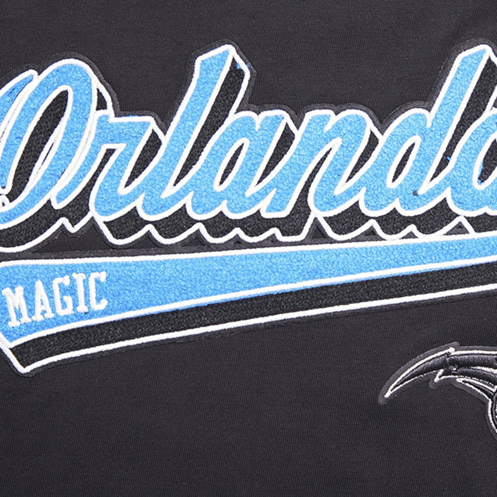 Orlando Magic Pro Standard Women's Script Boyfriend T-Shirt - Black for sale