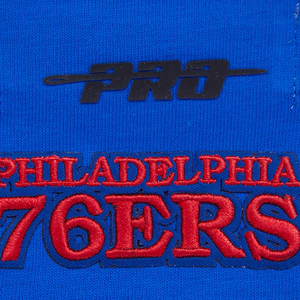 Philadelphia 76ers Pro Standard Women's Script Boyfriend T-Shirt - Royal shop