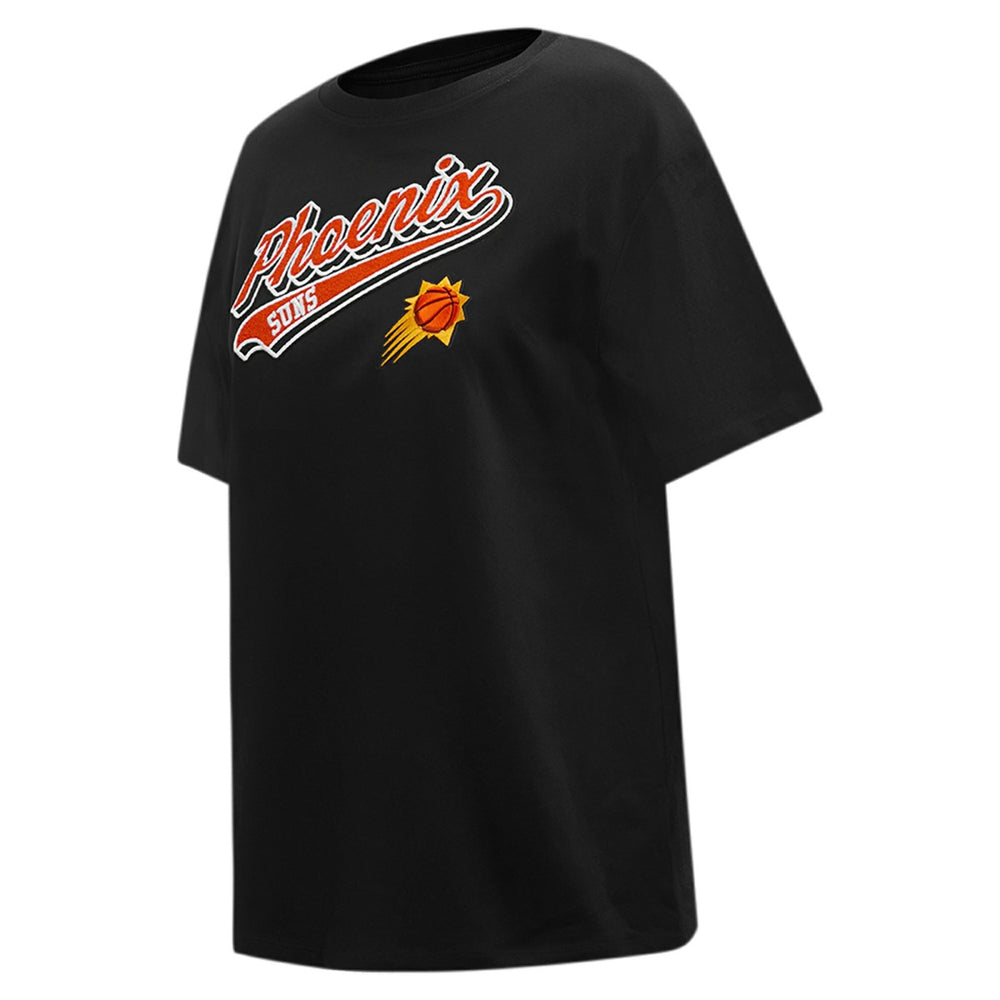 Phoenix Suns Pro Standard Women's Script Boyfriend T-Shirt - Black outlet