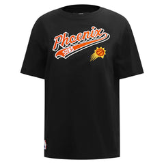 Phoenix Suns Pro Standard Women's Script Boyfriend T-Shirt - Black outlet