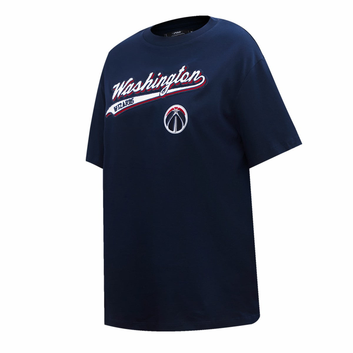 Washington Wizards Pro Standard Women's Script Boyfriend T-Shirt - Navy outlet