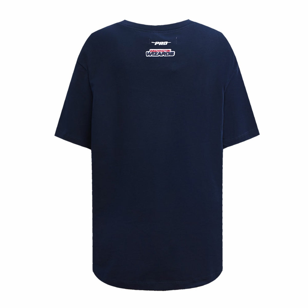 Washington Wizards Pro Standard Women's Script Boyfriend T-Shirt - Navy outlet