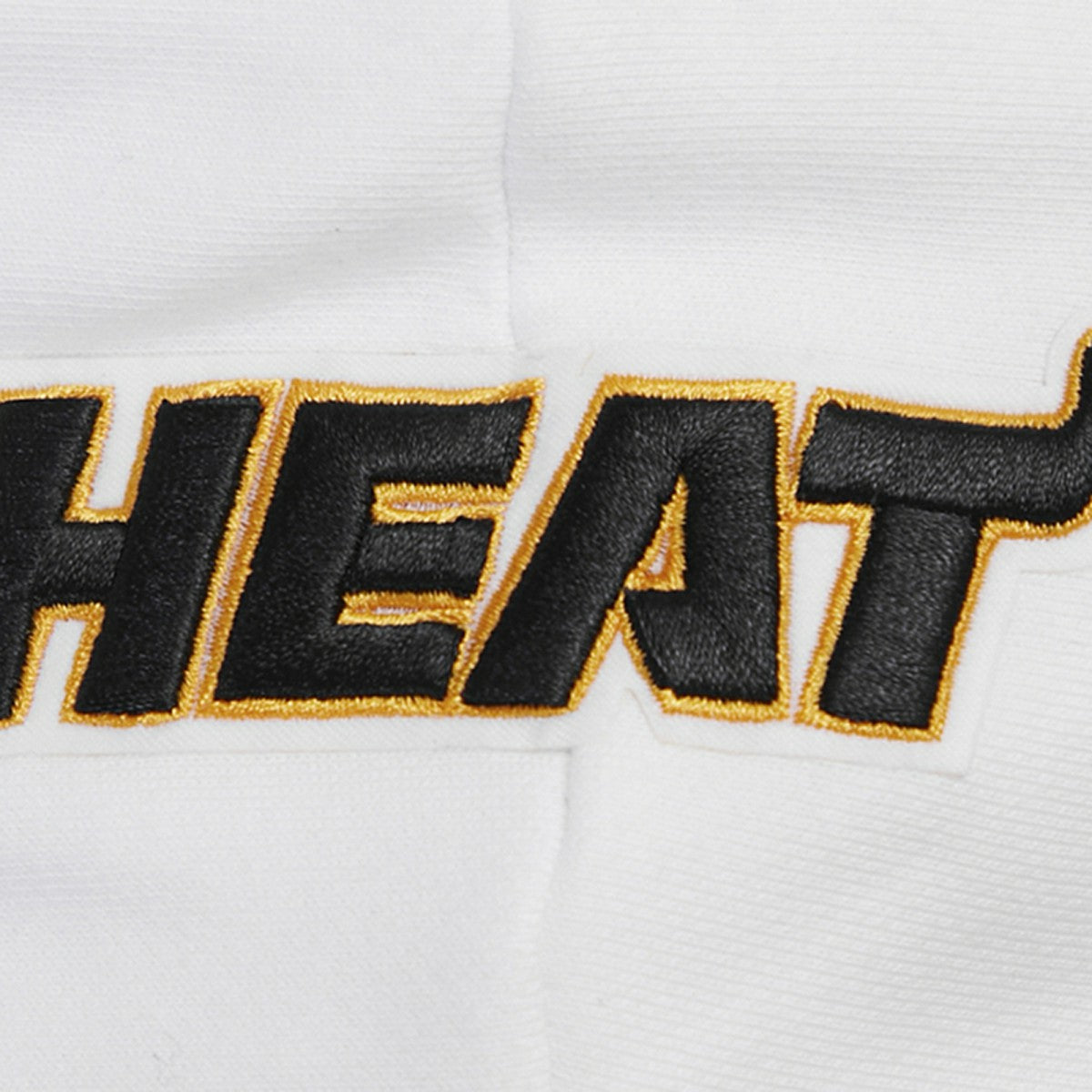 Miami Heat Pro Standard Women's Script Tail Cropped Pullover Hoodie - White cheap
