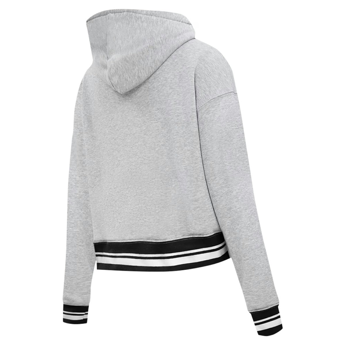 Phoenix Suns Pro Standard Women's Script Tail Cropped Pullover Hoodie - Heather Gray cheap