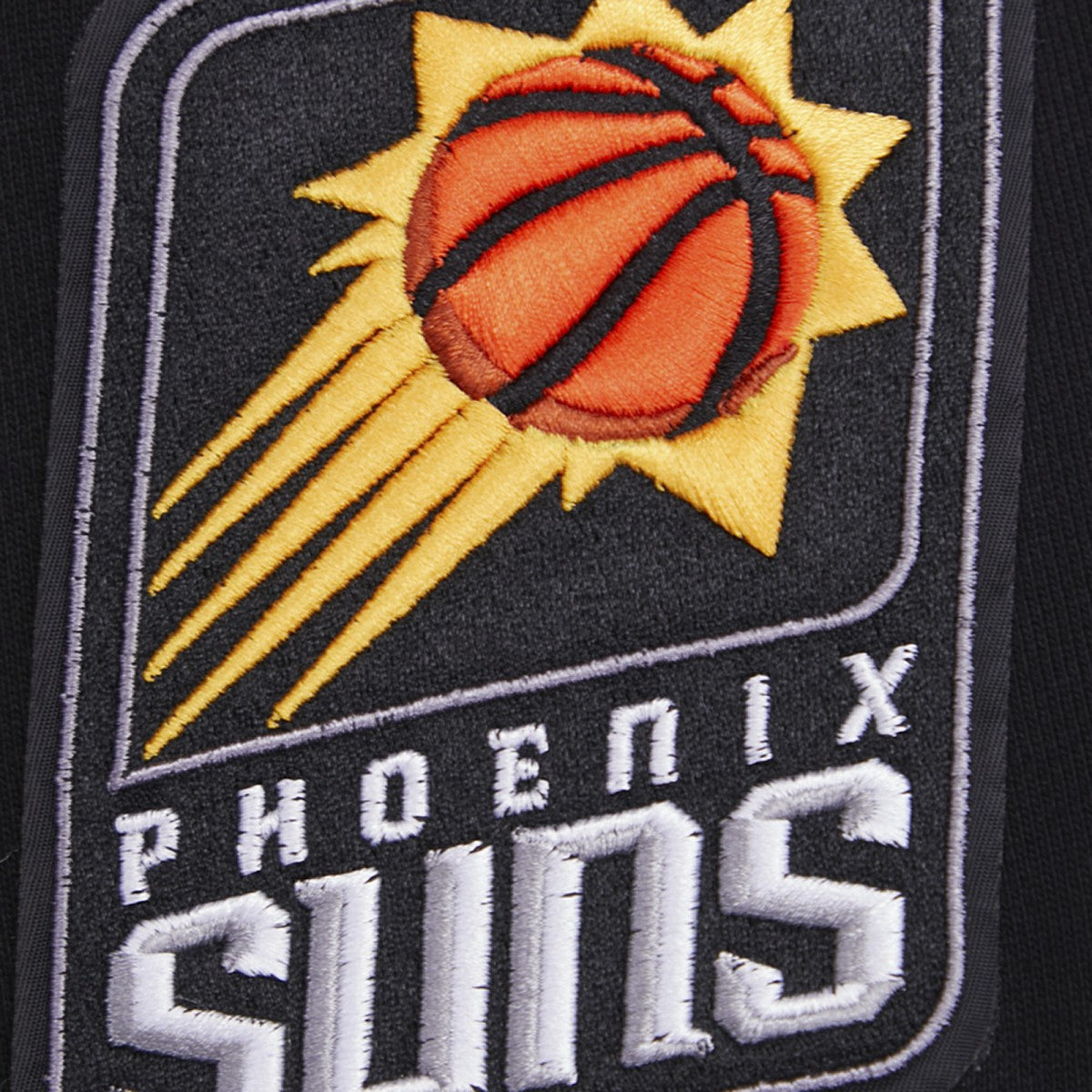 Phoenix Suns Pro Standard Script Tail Pullover Hoodie - Black for sale