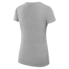 Indiana Pacers G-III 4Her by Carl Banks Women's Super-Slim Fit Lightweight Filigree Logo V-Neck T-Shirt - Heather Gray on sale