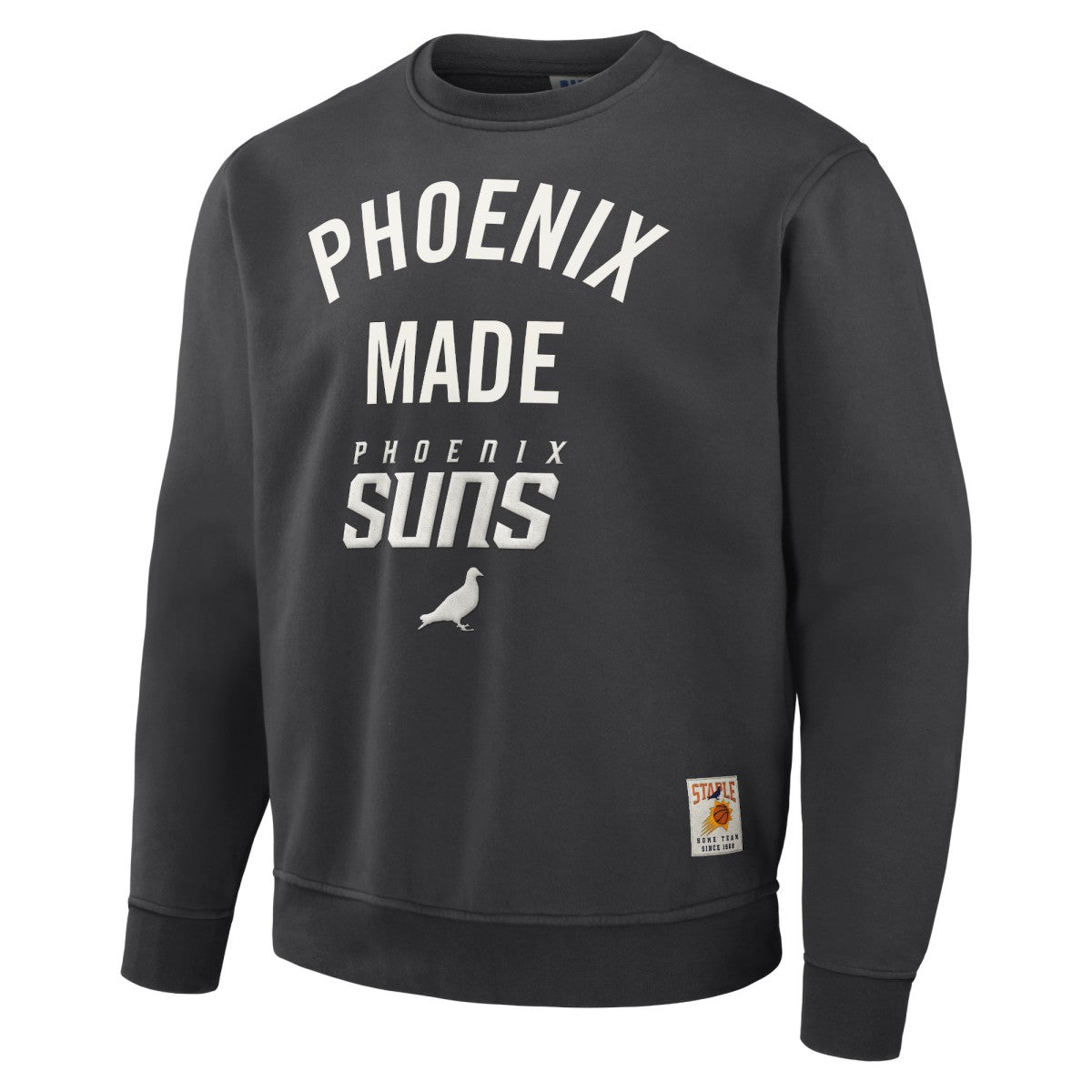 Phoenix Suns NBA x Staple Plush Pullover Sweatshirt - Anthracite cheap