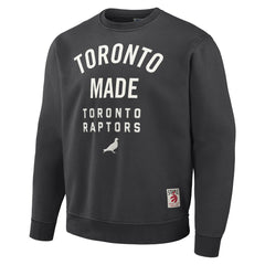 Toronto Raptors NBA x Staple Plush Pullover Sweatshirt - Anthracite online