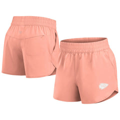 Kansas City Chiefs Women's Front Office Woven Shorts - Coral on sale