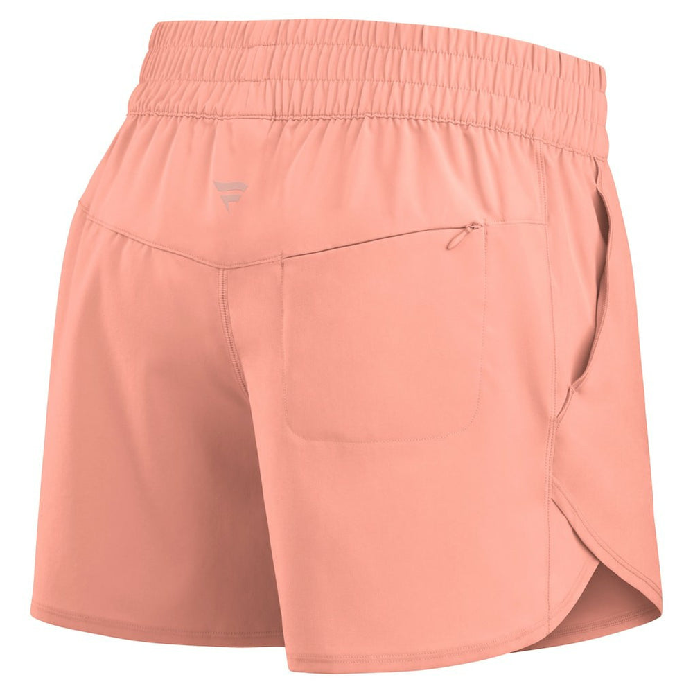 Pittsburgh Steelers Women's Front Office Woven Shorts - Coral cheap