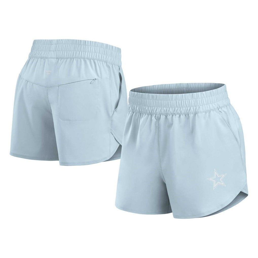 Dallas Cowboys Women's Front Office Woven Shorts - Gray cheap
