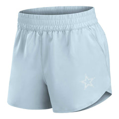 Dallas Cowboys Women's Front Office Woven Shorts - Gray cheap