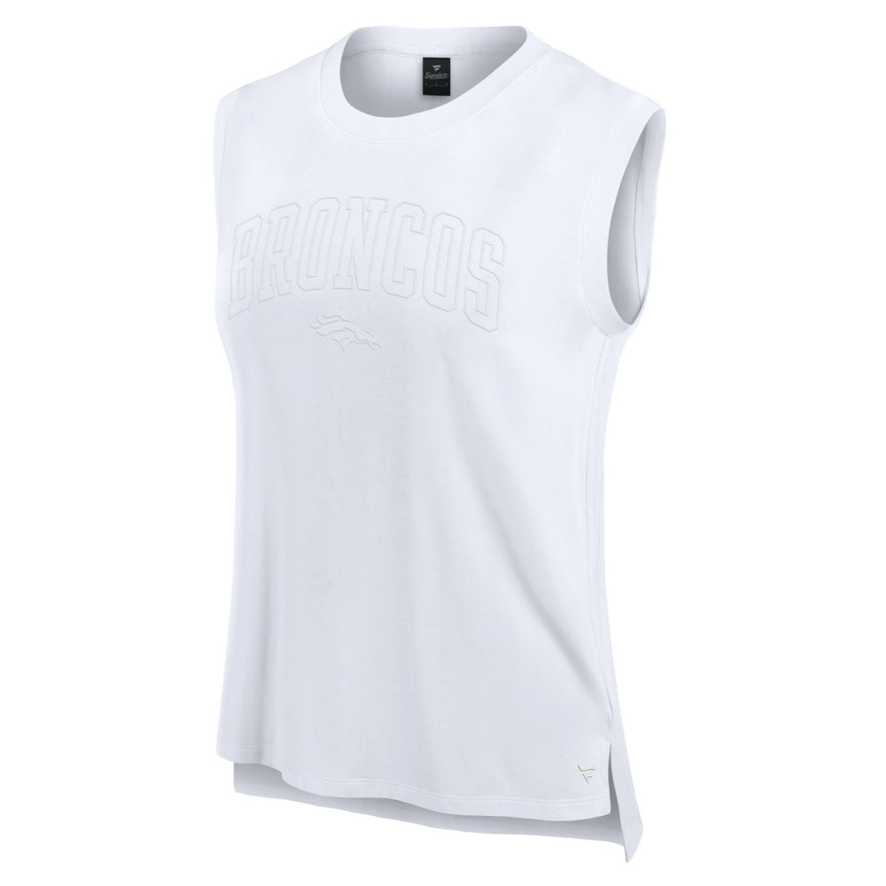 Denver Broncos Women's Studio Gym Tank Top - White outlet