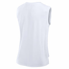 Houston Texans Women's Studio Gym Tank Top - White discount