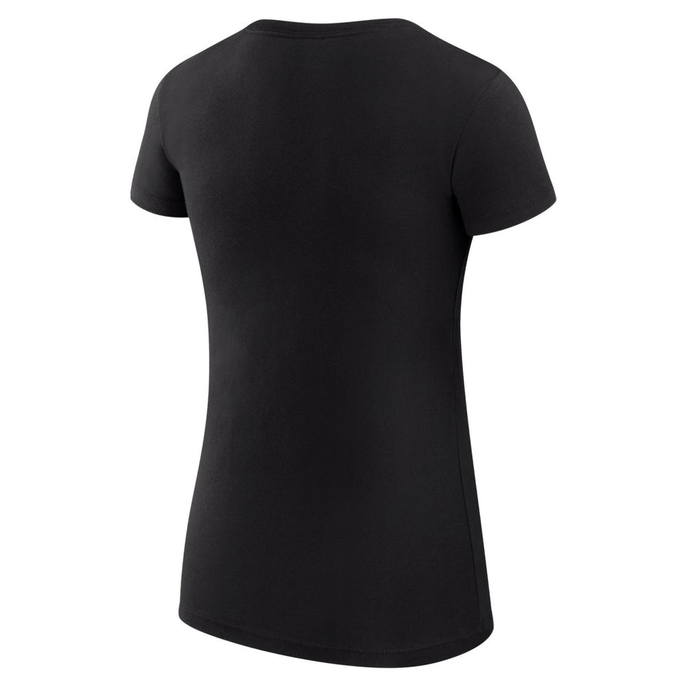 Oklahoma City Thunder G-III 4Her by Carl Banks Women's Super-Slim Fit Lightweight Filigree Logo T-Shirt - Black for sale