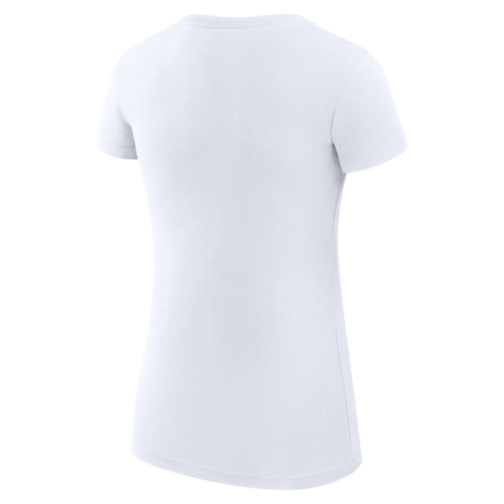 Miami Heat G-III 4Her by Carl Banks Women's Super-Slim Fit Lightweight Filigree Logo T-Shirt - White shop