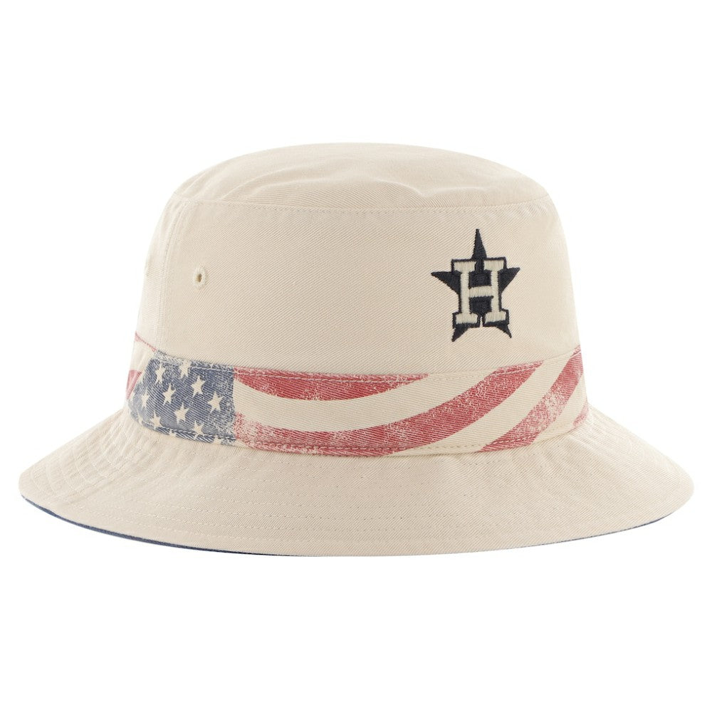 Houston Astros Glory Daze Bucket Hat - Khaki | 47 brand