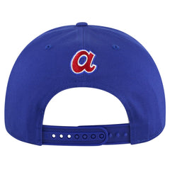 Atlanta Braves Wax Pack Collection Premier Hitch Adjustable Hat - Royal | 47 brand