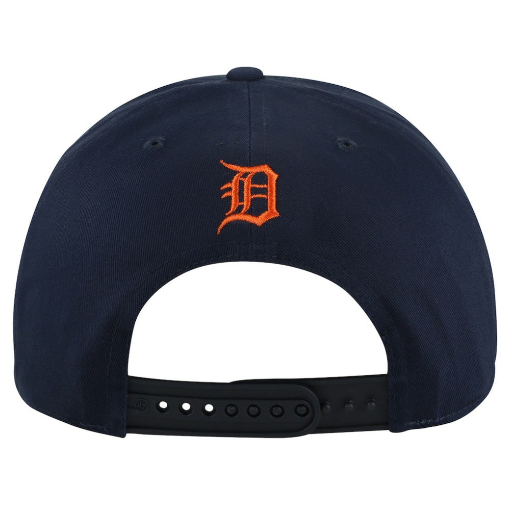 Detroit Tigers Wax Pack Collection Premier Hitch Adjustable Hat - Navy | 47 brand
