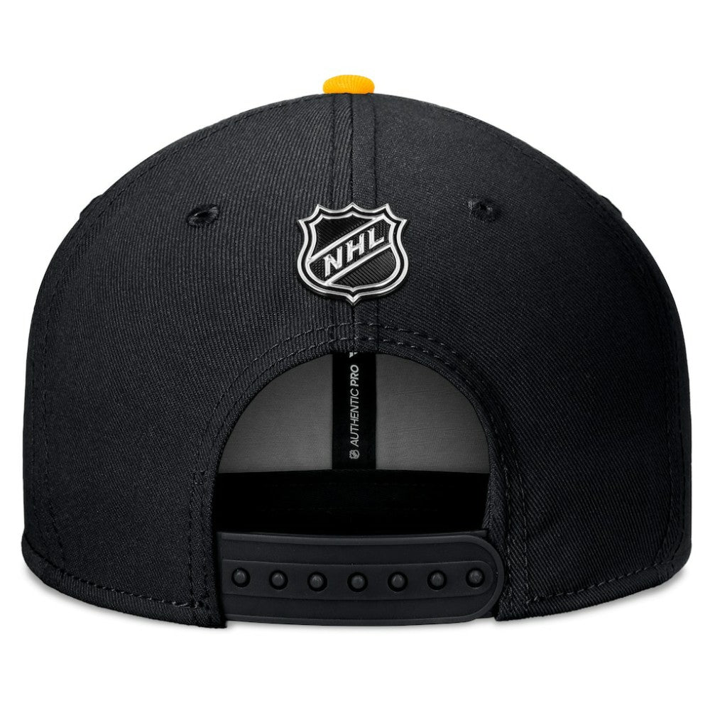 Boston Bruins Fanatics 2024 NHL Draft Snapback Hat Black